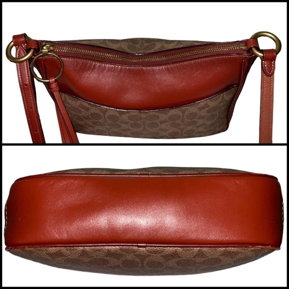 COACH Chaise Crossbody In Signature Canvas #38579 - Picture 10 of 16